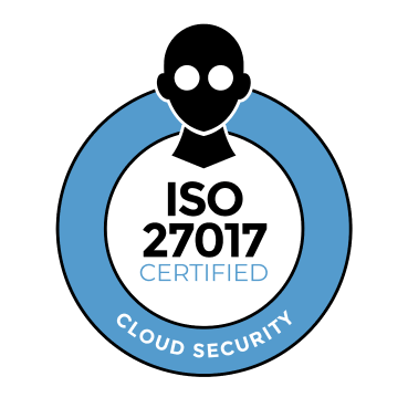 ISO 27017 certification badge