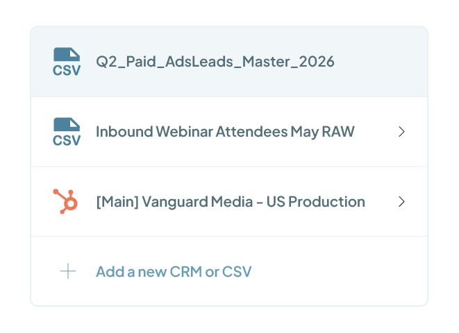 CRM not needed.