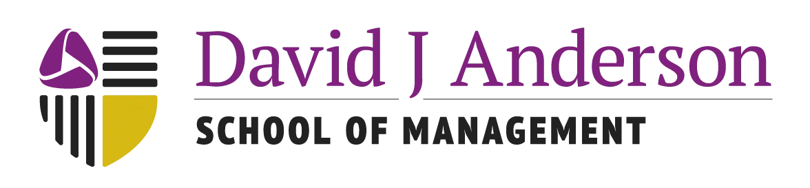 David J Anderson School of Management logo